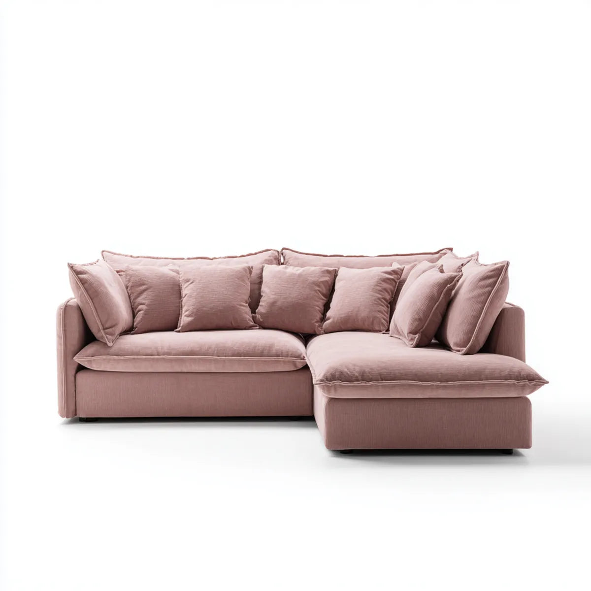 Sofa, narożna sofa 4- fotelik Altrosa 270 x 170 x 85 cm poliester kształt litery L